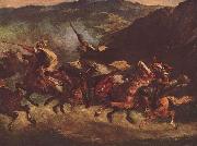 Eugene Delacroix, Marokkanische Fantasia